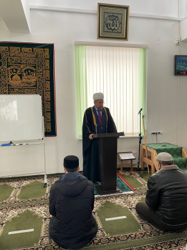 Рамиль хазрат Аляутдинов встретился с мусульманами города Серпухов