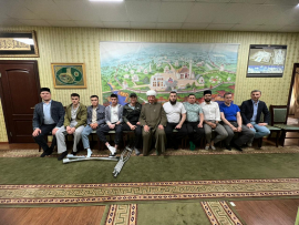 МУЖЕСТВО И ЧЕСТЬ. МУФТИЙ АЛЬБИР ХАЗРАТ КРГАНОВ ВСТРЕТИЛСЯ ВОЕННОСЛУЖАЩИМИ-МУСУЛЬМАНАМИ, ПРОХОДЯЩИХ ЛЕЧЕНИЕ ПОСЛЕ РАНЕНИЙ