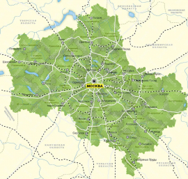 Места совершения праздничной молитвы в Московской области  (2 мая 2022 года)