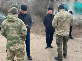 Делегация ДСММО встретилась с защитниками отечества в зоне СВО