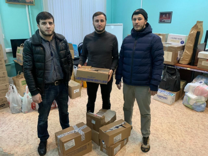 Мусульмане города Серпухов собрали благотворительную помощь для защитников Родины
