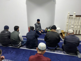 Муфтий Московской области Дауд хазрат Мухутдинов принял участие в ифтаре мусульманской общины г. Звенигород
