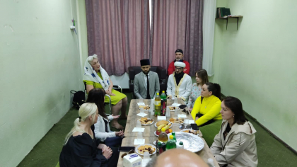 Муфтий Московской области встретился с жителями Октябрьска